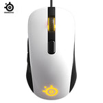 SteelSeries RIVAL106  game mouse wired mouse mirror RGB back photoelectric gaming mouse for LOL CF