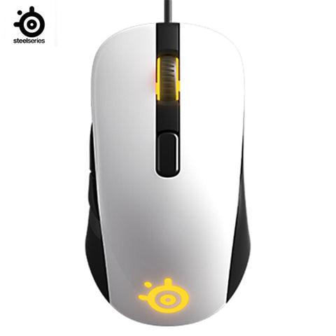 SteelSeries RIVAL106  game mouse wired mouse mirror RGB back photoelectric gaming mouse for LOL CF