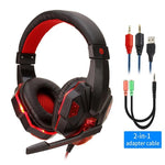 Professional Led Light Gamer Headset for Computer PS4 PS5 Fifa 21 Gaming Headphones Bass Stereo PC Wired Headset With Mic Gifts