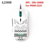Ajazz New Lightweight Wired Mouse AJ390  Hollow-Out Gaming Mouce Mice 6 DPI Adjustable 7Key AJ390R